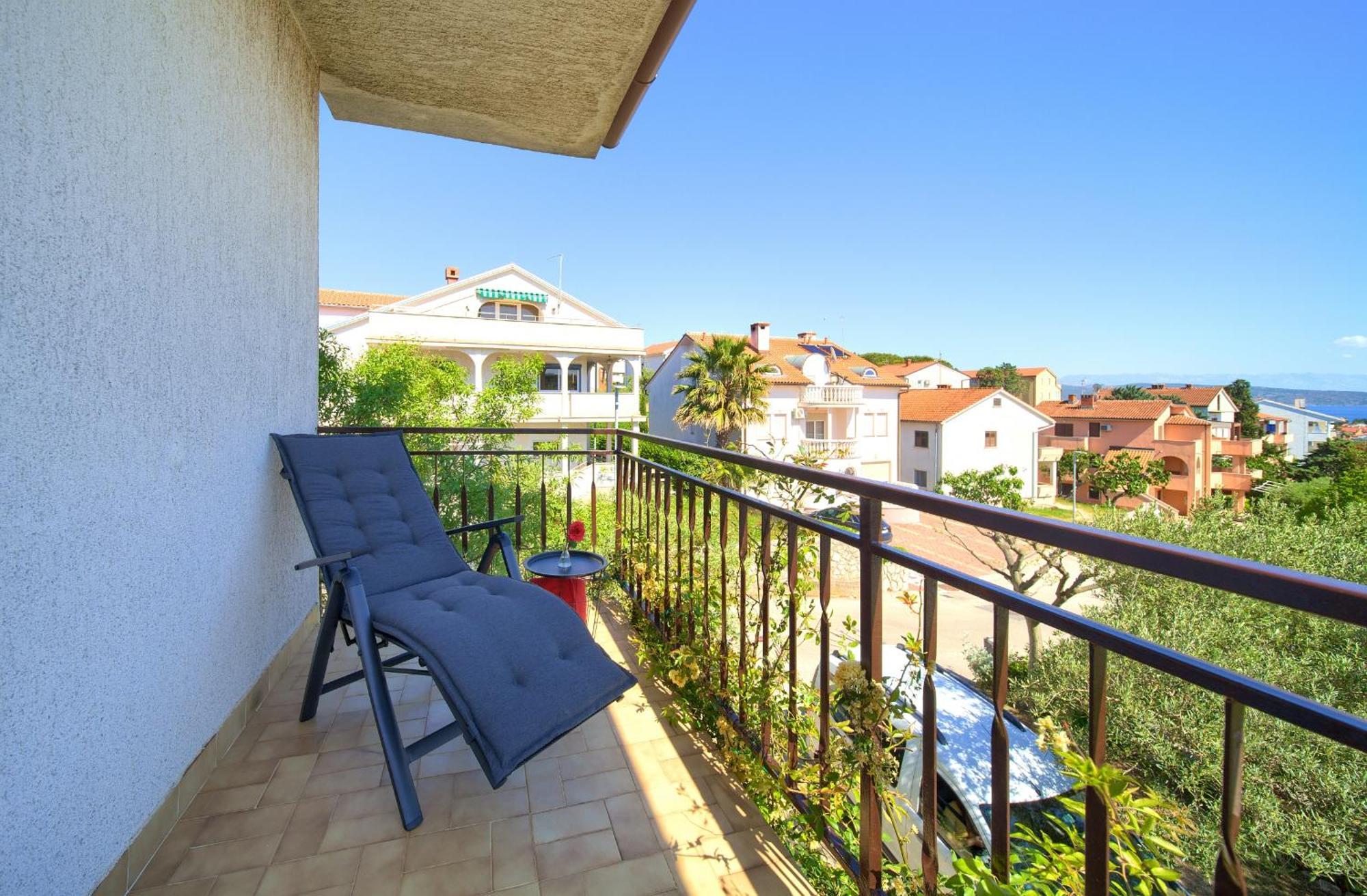 Apartment Lela Krk Town Esterno foto